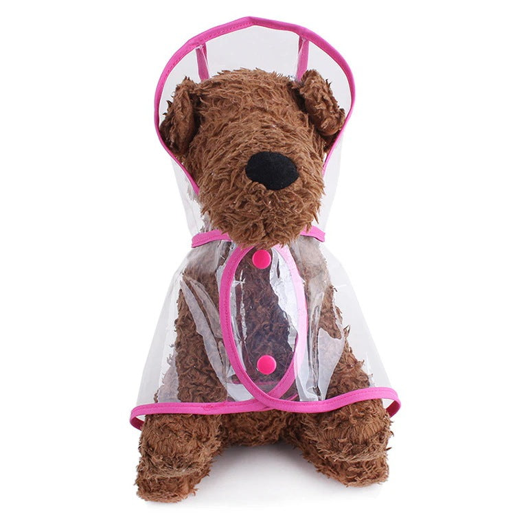 人気ペット用品 犬 マッキントッシュ 小型犬 中型犬 新品 透明 ペット マッキントッシュ