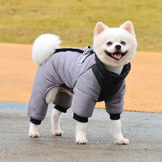 ペット服 ペットウエア 猫 狗 秋 冬 中綿コート ドッグウェア ペット用 犬用 愛犬 ワンちゃん 猫ちゃん 防寒 アウター 大型 お出掛け お散歩 おしゃれ