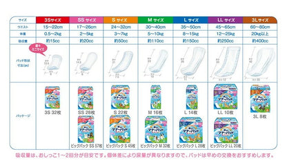 【12個セット】 マナーパッド Active Sサイズ 45枚 ビッグパック PMP-751 犬用 おむつ オムツ トイレ まとめ売り セット売り