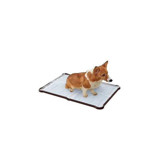 【即納】アイリスオーヤマ 犬 トイレ シーツぴたっとトレー ダブルワイド ブラウン P-SPTD