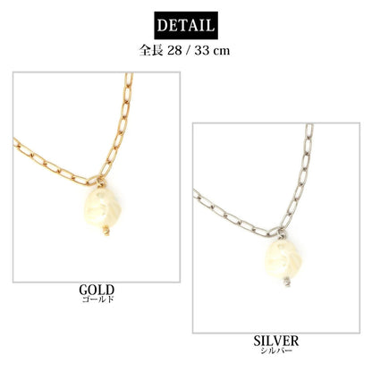 <a href="https://www.qoo10.jp/gmkt.inc/Search/brand.aspx?brandno=121124" target="_blank" class="title_brand" id="btn_brand" title="MELODY ACCESSORY">MELODY ACCESSORY</a>K18GP 送料無料 ドッグアクセサリー 犬用 ネックレス 首輪 チョーカー 犬 いぬ DOG ねこ 猫 ペット パール ゆがみパール バロックパール 淡水パール シンプル