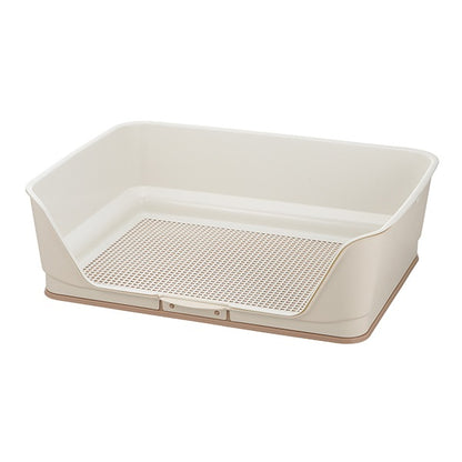 <a href="https://www.qoo10.jp/gmkt.inc/Search/brand.aspx?brandno=19528" target="_blank" class="title_brand" id="btn_brand" title="リッチェル">リッチェル</a>お掃除簡単ステップ壁付トイレ ワイド アイボリー