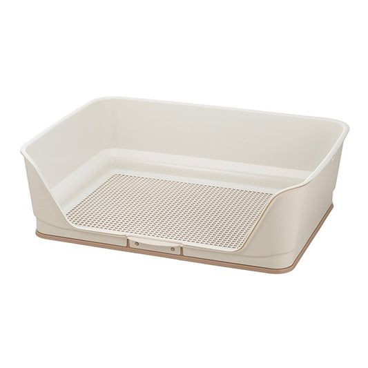 <a href="https://www.qoo10.jp/gmkt.inc/Search/brand.aspx?brandno=19528" target="_blank" class="title_brand" id="btn_brand" title="リッチェル">リッチェル</a>お掃除簡単ステップ壁付トイレ ワイド アイボリー