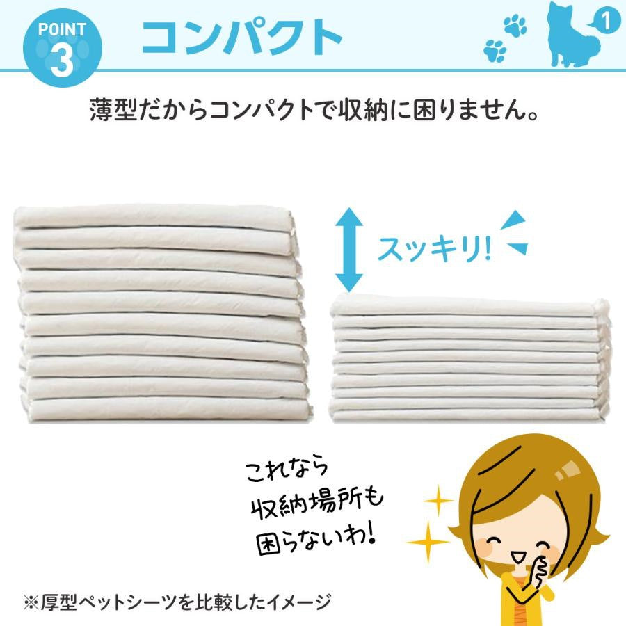 【メガ割り】ペットシーツ 薄型 ワイド ペットシートトイレシート 大容量 おしっこシート
