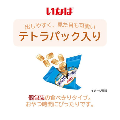 <a href="https://www.qoo10.jp/gmkt.inc/Search/brand.aspx?brandno=77771" target="_blank" class="title_brand" id="btn_brand" title="いなばペットフード">いなばペットフード</a>いなば ちゅ～るビッツ お肉バラエティ 12g28袋