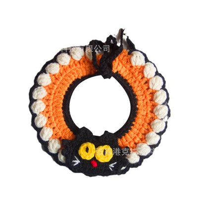 ねこ/犬用品 首輪マフラー サンタマフラー ハロウィンギフト プレゼント お祝い 大人気 着脱簡単 可愛い 散歩 旅行 撮影用 ペット服 記念撮影 INS tiktok かわいい ペット用品 ペット