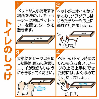 <a href="https://www.qoo10.jp/gmkt.inc/Search/brand.aspx?brandno=66334" target="_blank" class="title_brand" id="btn_brand" title="ペティオ">ペティオ</a>中厚型 小型犬5回分 ペットシーツ ワイド 50枚4パック 200枚 1ケース ネット限定 猫 短毛
