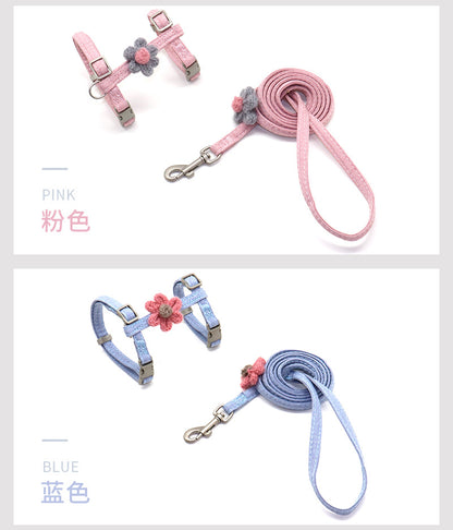 リード 胴輪 ペット用品 お出かけ お散歩 リーシュ 2点セット 軽量 シンプル ハーネスリードセット 犬 ネコ用ハーネス ハーネス 小型犬 猫用 おしゃれ 166 簡単装着 中型犬 犬用 ペットハー