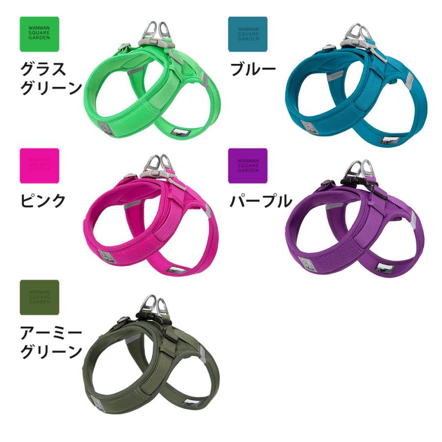 小型犬 可愛い クッション 中型犬 ライト＆ソフトハーネス 胴輪 メッシュ 立体構造 犬 ハーネス Truelove 痛くない 軽い ブランド 全13色 ハーネス