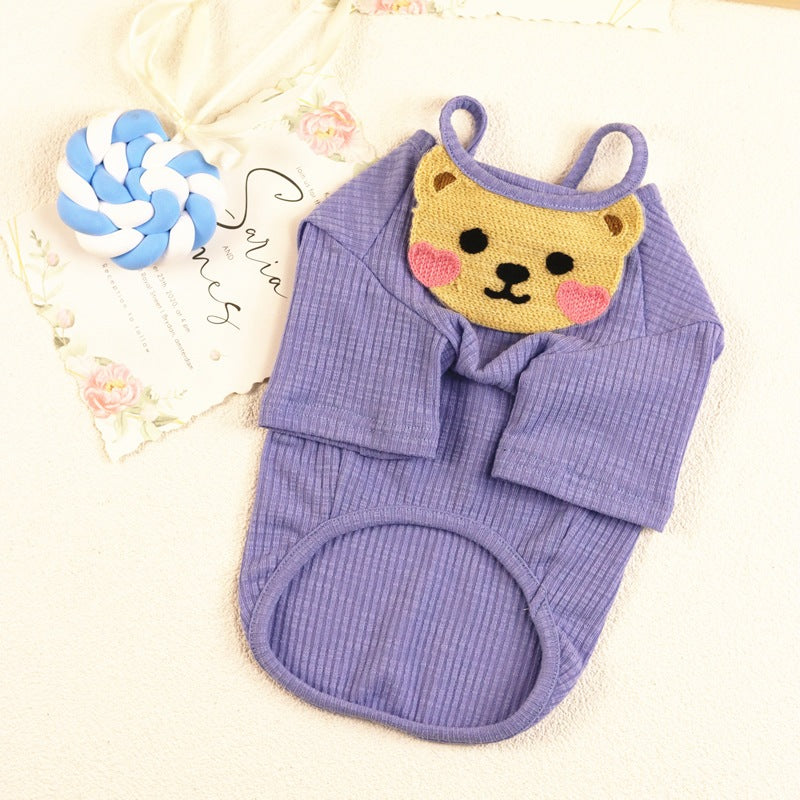 猫 犬 洋服 犬服 ペット服 大中小型犬 ペット用品 犬/猫用 犬の服 ペットウエア 小型犬 中型犬 通気 可愛い ドッグウェア トレーナー 犬 服 ワンピース サロペット ビションフリーゼ 犬猫服