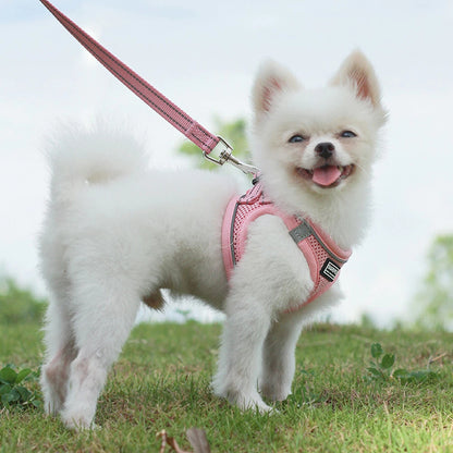 利用可能なポイント ハーネス 犬用 リード お散歩 お散歩 お洒落 スタイリッシュ ワンタッチ ベスト 犬 イヌ 小型犬 中型犬 大型犬 ベストハーネス 反射ステッチ 反射テープ サイズ展開豊富 カ
