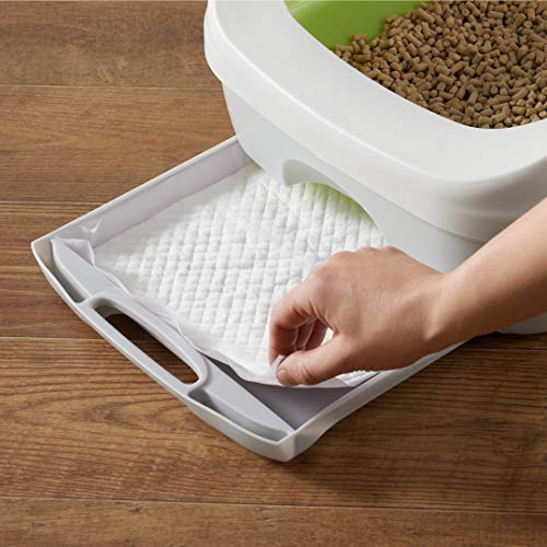 Amazonベーシック 猫用トイレシート 40枚セット 無香パープル