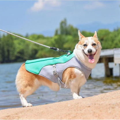 キャンペーンイテムドッグウエア クール 熱中症対策 ペット 犬服 大型犬 犬用 ひんやり ドッグウェア 小型犬用 暑さ対策 クール クール 冷感クール 接触冷感 クールウエア 着脱簡単 通気 着せや