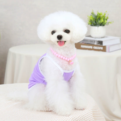 猫 犬 洋服 犬服 ペット服 大中小型犬 ペット用品 犬/猫用 犬の服 ペットウエア 小型犬 中型犬 通気 可愛い ドッグウェア トレーナー 犬 服 ワンピース サロペット ビションフリーゼ 犬猫服