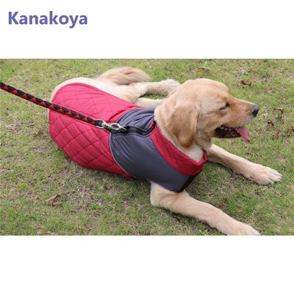 犬服 ペットウェア 秋 冬 中綿入り 裏ボア 裏起毛 保温 防寒対策 暖かい ドッグウェア 小型犬 中型犬 大型犬 愛犬 猫 旅行 お出掛け お散歩