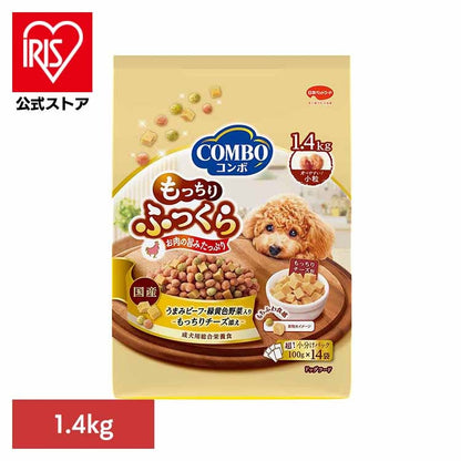 コンボドッグもっちりふっくらうまみビーフ・もっちりチーズ添え1.4kg 1011307 日本ペットフード株式会社
