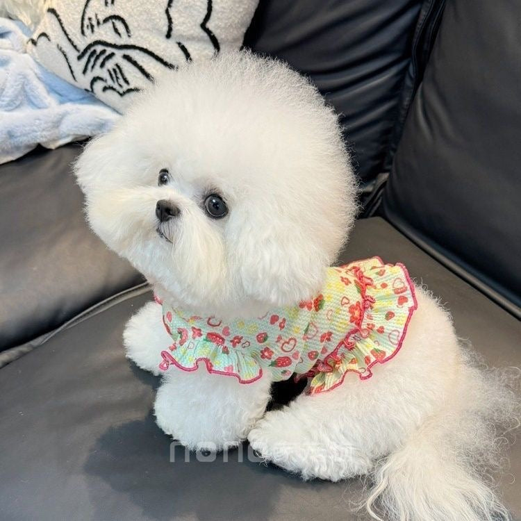 [犬 服]犬 洋服 ins人気商品 ペット猫外出サンウェア犬服春夏新作スカート
