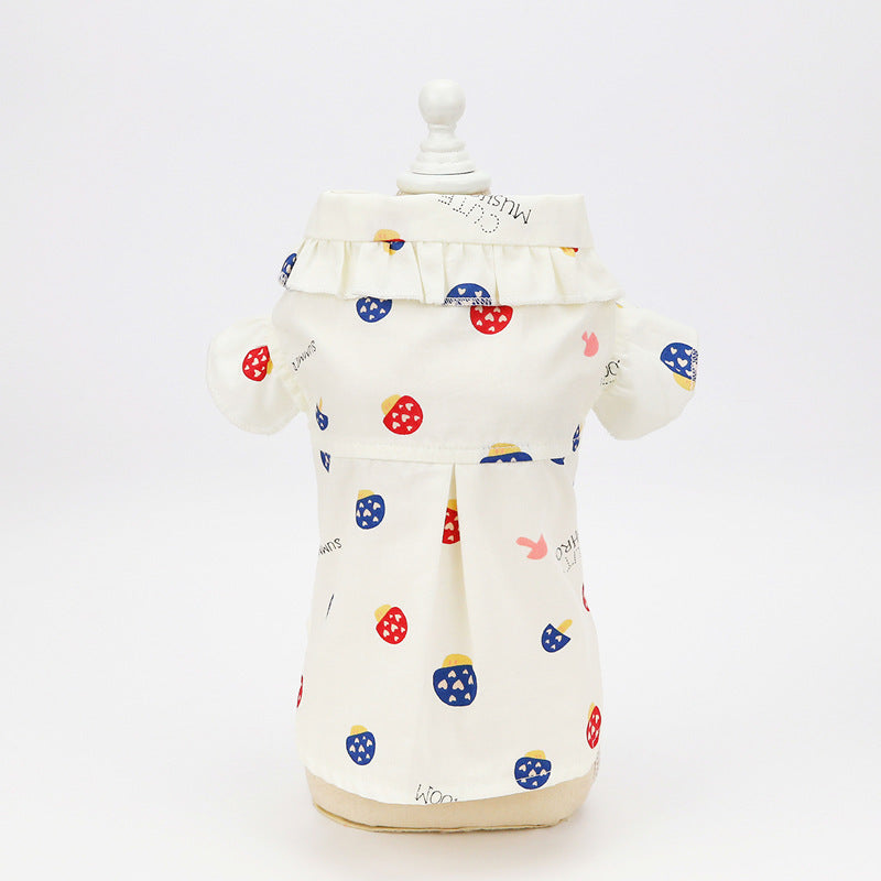 猫 犬 洋服 犬服 ペット服 大中小型犬 ペット用品 犬/猫用 犬の服 ペットウエア 小型犬 中型犬 通気 可愛い ドッグウェア トレーナー 犬 服 ワンピース サロペット ビションフリーゼ 犬猫服
