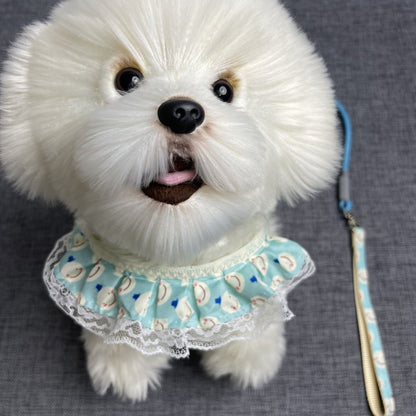 子犬のテディは熊の雪納瑞の犬の縄の犬のチェーンより快適でリラックスしてかわいい小型の犬の牽引縄を調節することができます メガ割ワンピースパンツトートバッグ
