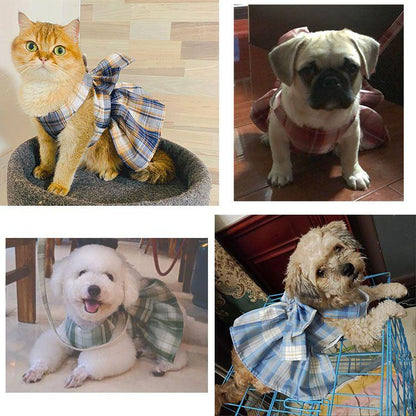 新商品プロモーション，数量限定 ペット用品 ハーネス リード ２点セット 猫用 小型犬用 かわいい 姫様 ワンピース 全８色 リード長さ120cmリード幅2cm XS ( 05-15kg ) Sペッ