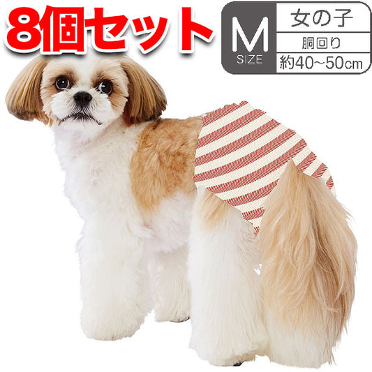 <a href="https://www.qoo10.jp/gmkt.inc/Search/brand.aspx?brandno=66334" target="_blank" class="title_brand" id="btn_brand" title="ペティオ">ペティオ</a>犬用オムツ frais フレス たっぷり吸収するエチケットパンツ 女の子用おむつ M 14枚 ケース販売 小型犬中型犬 短毛犬長毛犬 シーツ エチケットウェア Petio W74581
