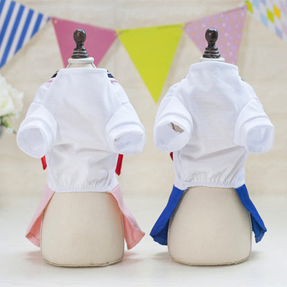 猫 犬 洋服 犬服 ペット服 大中小型犬 ペット用品 犬/猫用 犬の服 ペットウエア 小型犬 中型犬 通気 可愛い ドッグウェア トレーナー 犬 服 ワンピース サロペット ビションフリーゼ 犬猫服