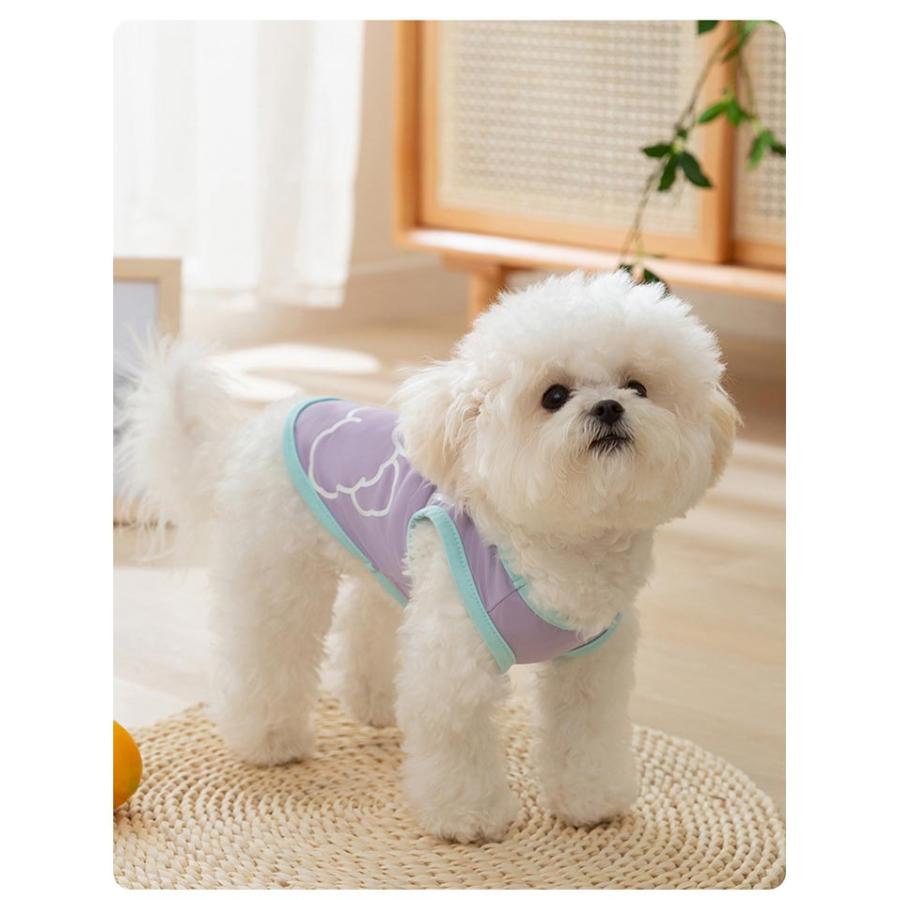 タイムセールタンクトップ 小型犬 犬用 犬服 クールウェア 犬服 ひんやり 涼感 犬服 夏服 春夏 熱中症対策 暑さ対策 涼しい 散歩 お出かけ 屋外 犬服 ペッ