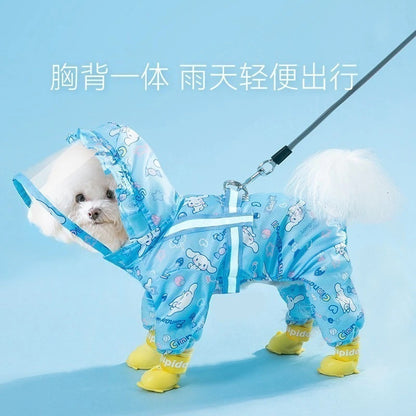 ペット服 犬 レインコート 防水 ポンチョ ペット 雨の日 服