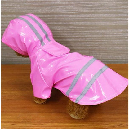 犬用レインコート レインコート 犬の服 反射板付きかわいい 小型犬 お出かけ 梅雨 ドッグウェア 雨着 雨具 小型犬 ペットウェア