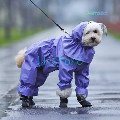 犬用 防水服 レインコート 犬服 雨具 お散歩 梅雨対策 着脱簡単 ゴールデン犬 防雨犬の服 小型犬 中型犬 犬レインコート ドッグウェア