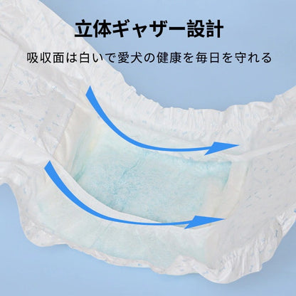 <a href="https://www.qoo10.jp/gmkt.inc/Search/brand.aspx?brandno=109151" target="_blank" class="title_brand" id="btn_brand" title="Honeycare">Honeycare</a>ペットの紙おむつ 男の子用 50枚入り 犬用 オムツ マナーウェア 犬用 高齢犬用 紙オムツ 犬 紙おむつ 旅行・介護・トレーニング対応 SSS/SS/S/M/Lサイズ選べる 使い捨て 清潔・快適設計
