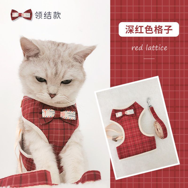 品質保証 ハーネス 犬 猫 おしゃれ ストライプ 簡単装着 かわいい 脱げない メッシュ 小型犬 中型犬 ネコ 胴輪 リードセット 散歩 リボン ペット ドッグ キャット 犬猫用