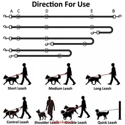 リード 犬 ハンズフリー 犬と一緒にランニング ジョギング 腰に巻ける 肩掛け ポール留め 便利 長め マルチ パラトコード ペット用品