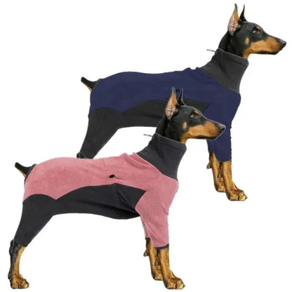 可愛い 極フリーススウェットシャツ 暖かい綿のパーカー 4本足のスウェットシャツ 伸縮性のある服 犬の服 ホームウェア 冬