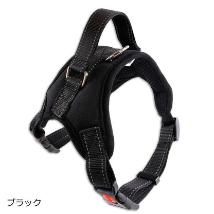 [運送免除][7月新品]2025限定SALEハーネス 犬 脱げない 中型犬 大型犬 小型犬 柴犬 ハンドル付き 胴輪 ステップ ウェア 犬用 介護用 首輪挑戦！