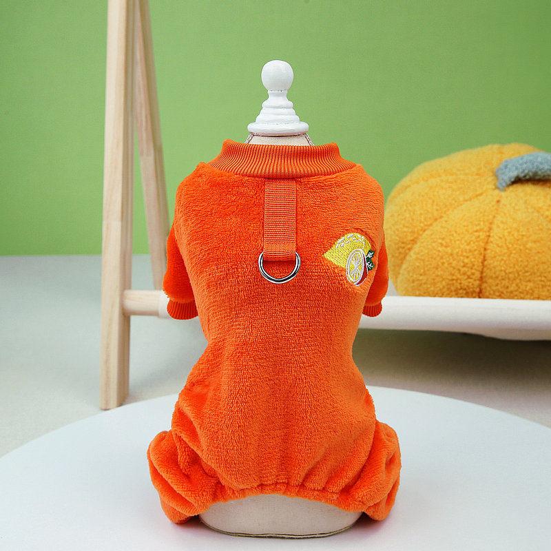 大人の魅力 犬服 ペットウェア 犬の服 厚手 Dカン付き ペット服 長袖トレーナー ペット用品 可愛い 暖かい 秋冬春 裏ボア 防寒 モコモコ ふわふわ 散歩