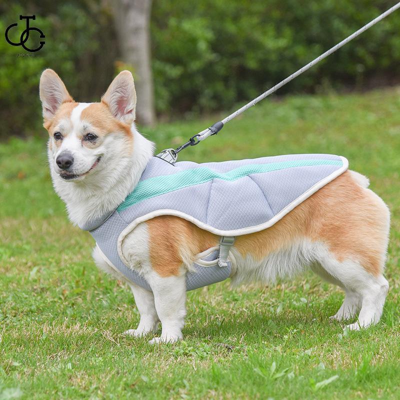 ペット用品 ペット服 熱中症対策 クールベスト 対策 夏 着せやすい 接触冷感 小型犬 犬 ひんやりベスト ひんやり 中型犬 ペット 冷感犬服 猫