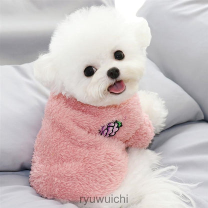 犬 服 犬服 犬の服 犬用 秋冬 ペットウェア 裏起毛 もこもこ 可愛い おしゃれ ふわふわ 暖かい 猫服 小型犬 中型犬 トイプードル
