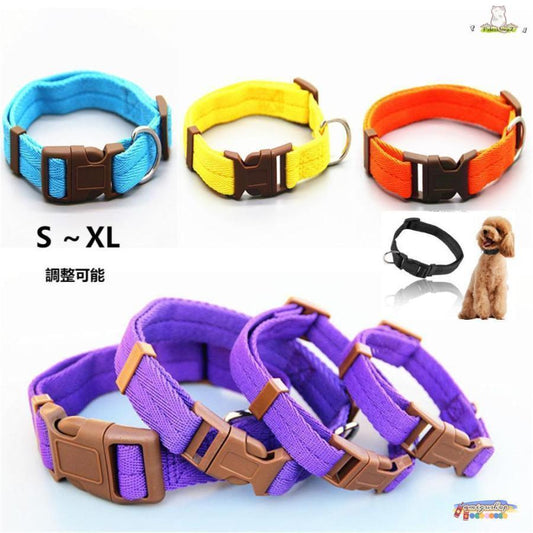 [高品質]首輪 犬用 小型犬 中型犬 大型犬 猫用 ペット用品 ペットグッズ 単品 柄入り サイズ調節可能 着脱簡単 シンプル おしゃれ かわいい お出かけ