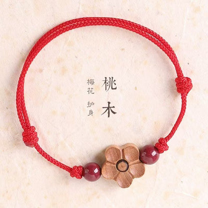 本命年极细红绳女情侣手工编织手绳儿童宝宝平安好运幸运男生手链