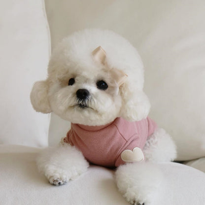 春夏新作 犬服 ペット服 犬 洋服 ペット 犬用品 小中型犬 春秋セーター犬猫ペット愛刺繍暖かい服