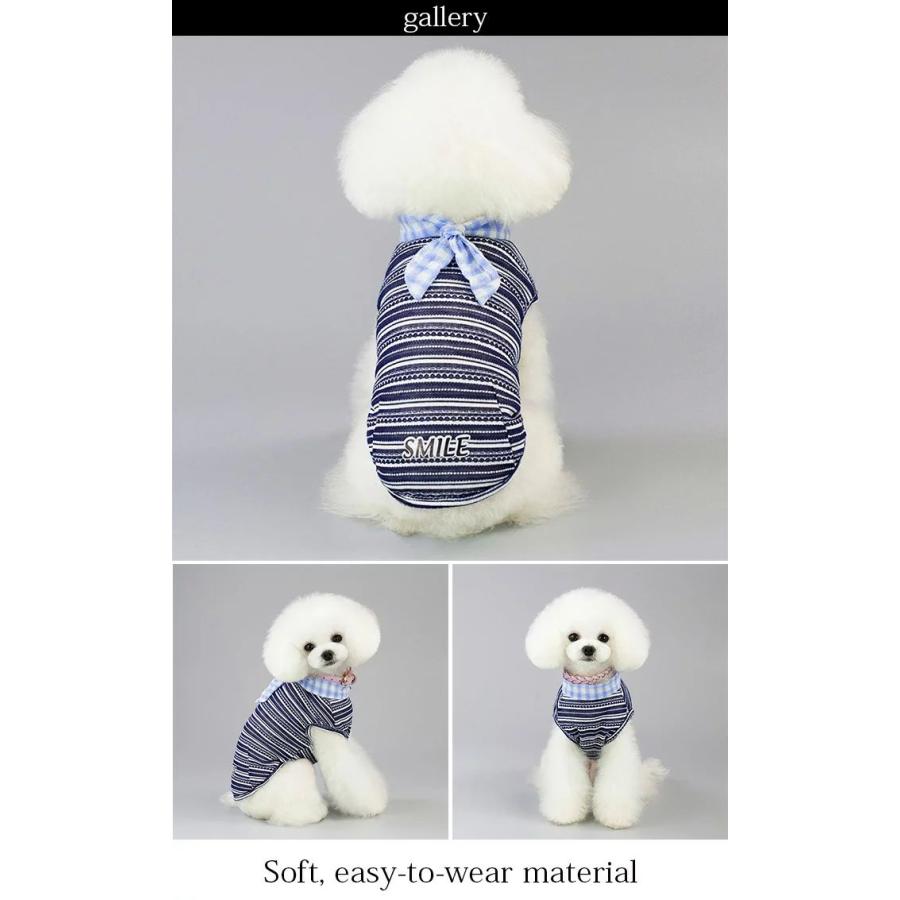 新商品プロモーション，数量限定 犬 猫 服 ウェア ペット ドッグ ドッグウェア スカーフ バンダナ ボーダー 小型犬 中型犬 タンクトップ犬 猫