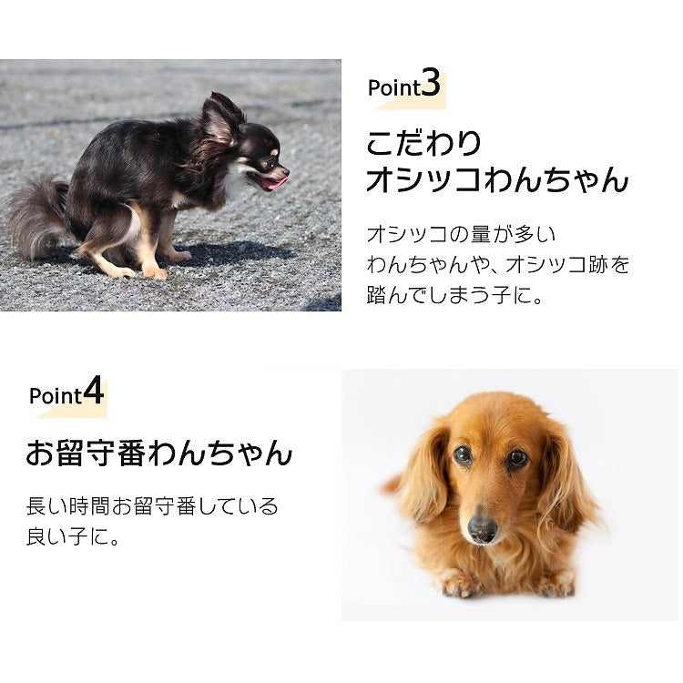 わんちゃんに合わせて選べる2サイズぺットシーツ ワイド レギュラー 厚型 / 超厚型 ペットシーツ メガ割