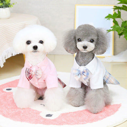 猫 犬 洋服 犬服 ペット服 大中小型犬 ペット用品 犬/猫用 犬の服 ペットウエア 小型犬 中型犬 通気 可愛い ドッグウェア トレーナー 犬 服 ワンピース サロペット ビションフリーゼ 犬猫服