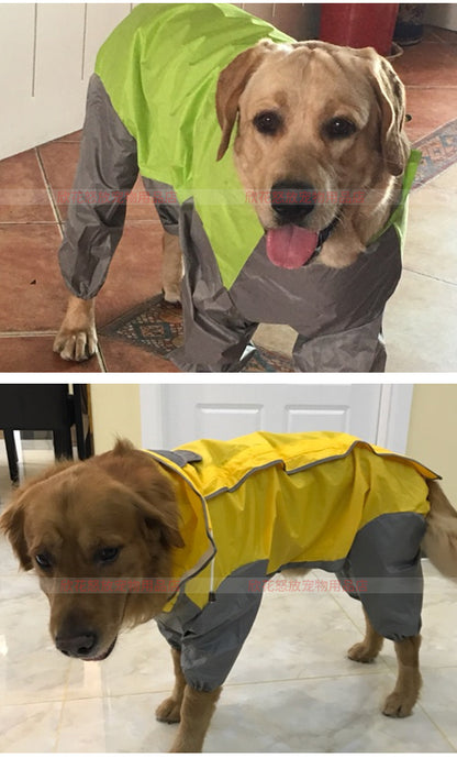 人気ペット マッキントッシュ 中型犬 大型犬 防水 4本足 マッキントッシュ 犬 フード付き マッキントッシュ