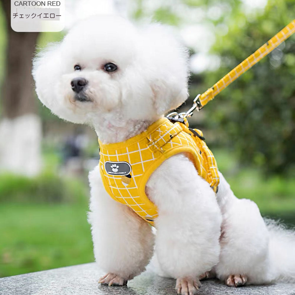 犬 XS ハーネス カラフル M おしゃれ S 小型犬 L 犬用ハーネス かわいい ワンタッチタイプ 着脱しやすい 胴輪 負担の少ない アウトドア 中型犬
