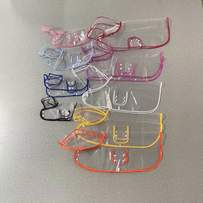 人気ペットマッキントッシュ透明犬マッキントッシュ防水防風ペット服大型犬