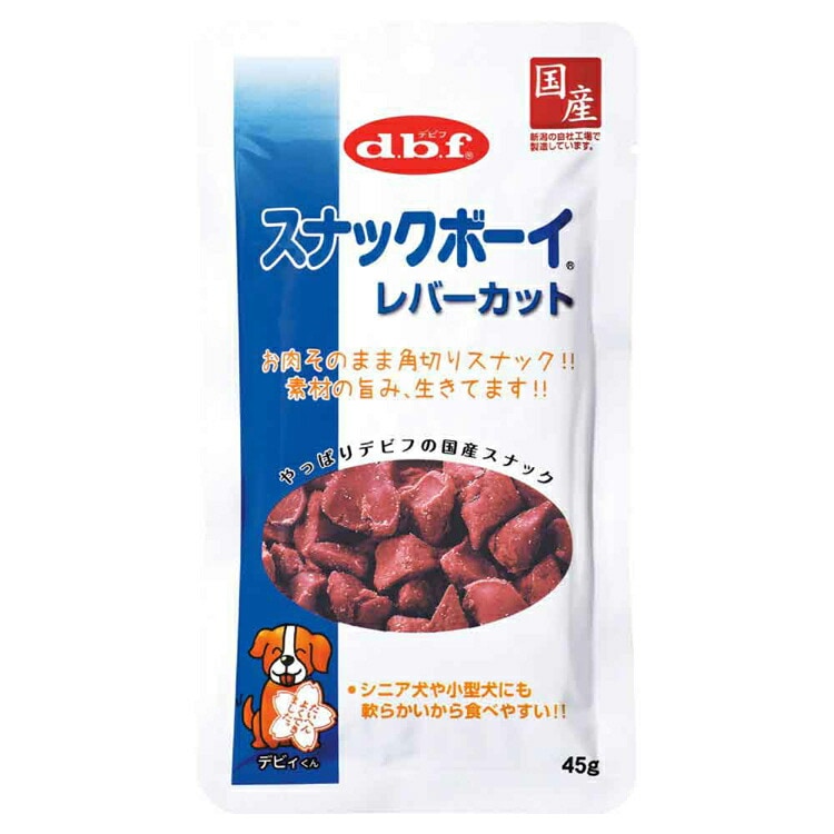 【人気商品】スナックボーイ レバーカット 45g×48 デビフペット