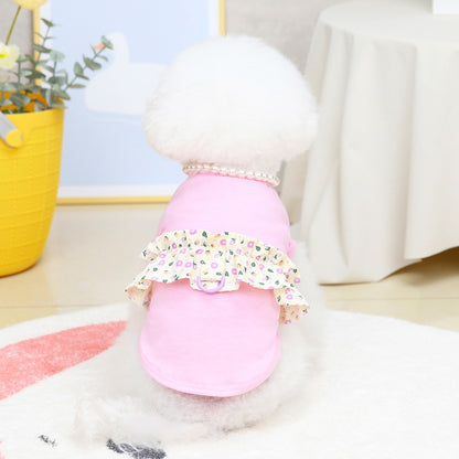 猫 犬 洋服 犬服 ペット服 大中小型犬 ペット用品 犬/猫用 犬の服 ペットウエア 小型犬 中型犬 通気 可愛い ドッグウェア トレーナー 犬 服 ワンピース サロペット ビションフリーゼ 犬猫服