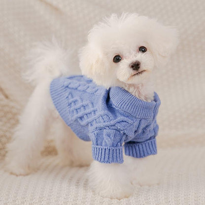 犬服 セーター 春 犬の服 パーカー ニット 編み 犬のニット かわいい ドッグウェア ドッグクローズ トイプードル チワワ ポメラニアン 小型犬 対応